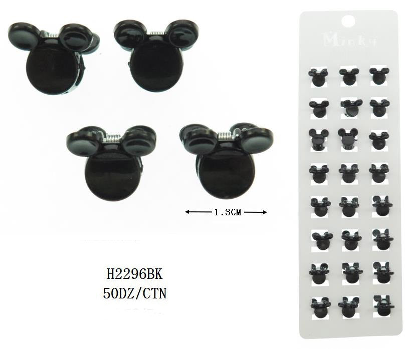 MINI CLAW CLIPS (H2296BK)