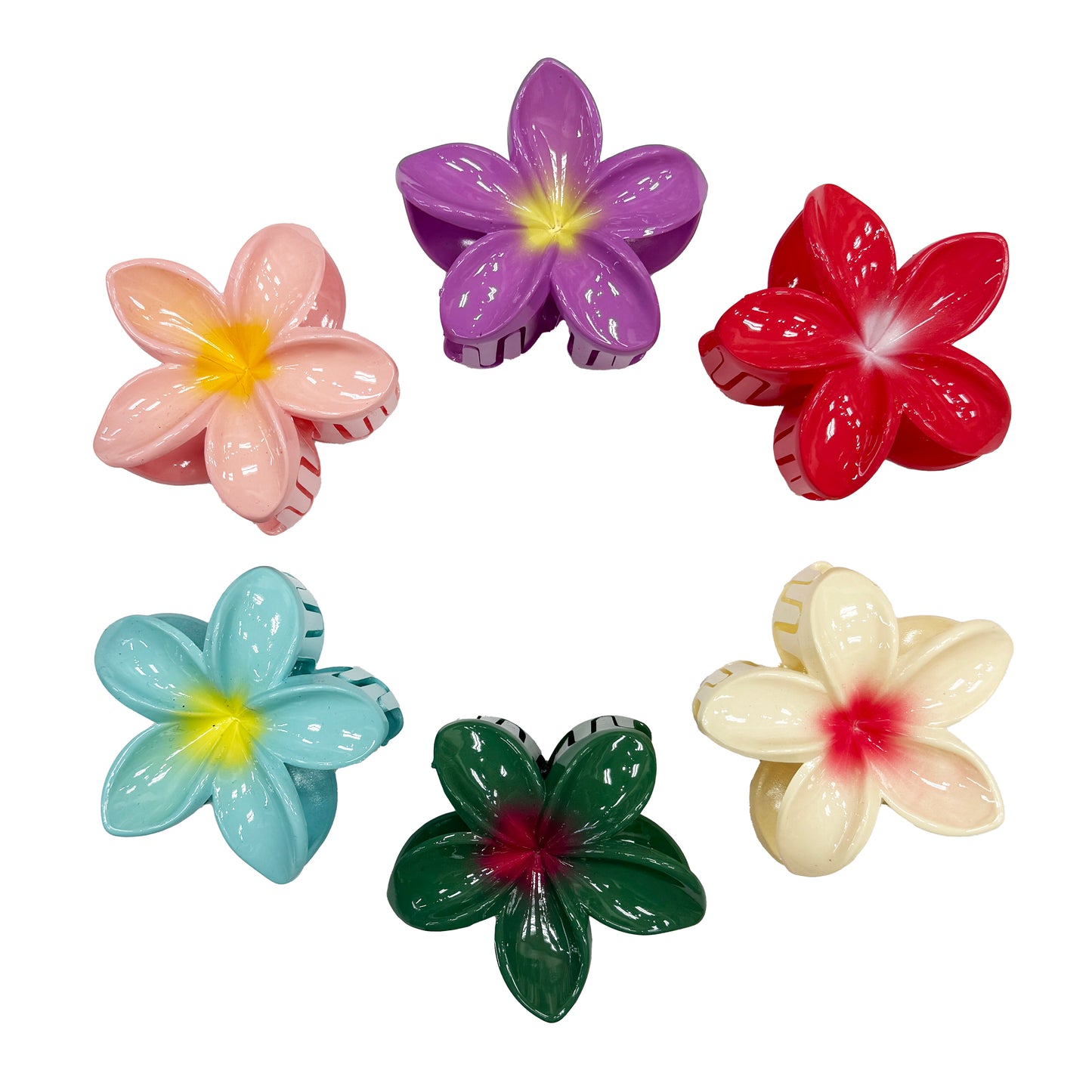 FUN SUMMER Hawaii Flower Hair Clips