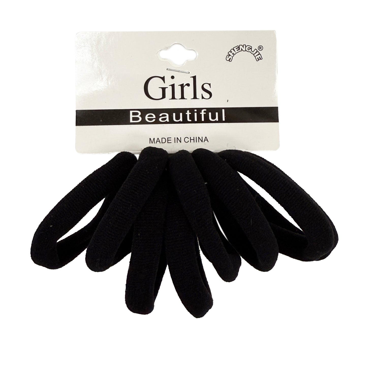 BLACK ELASTICS IN BULK (DOZEN PACK)