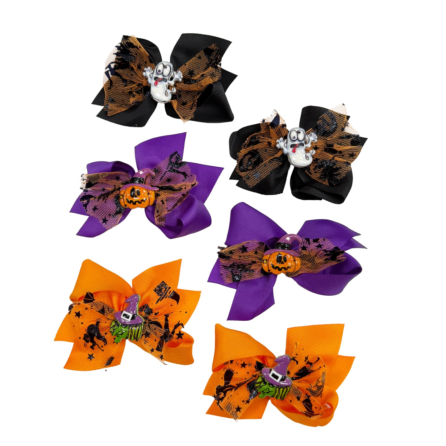 Halloween Hair Bows