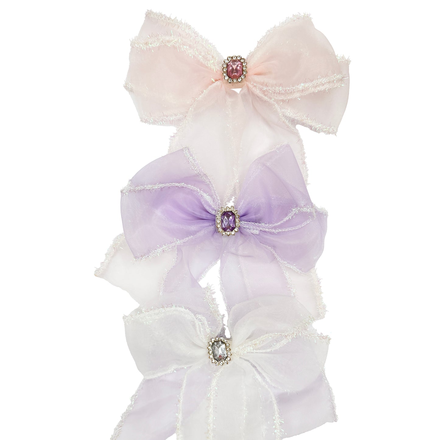 Long Sheer Princess Bows