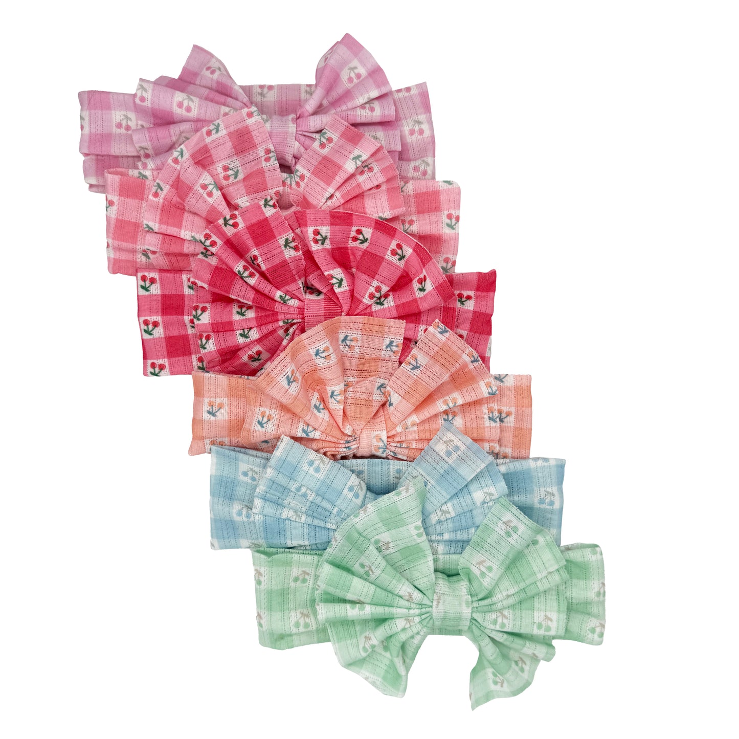 Cherry Print Baby Headwrap