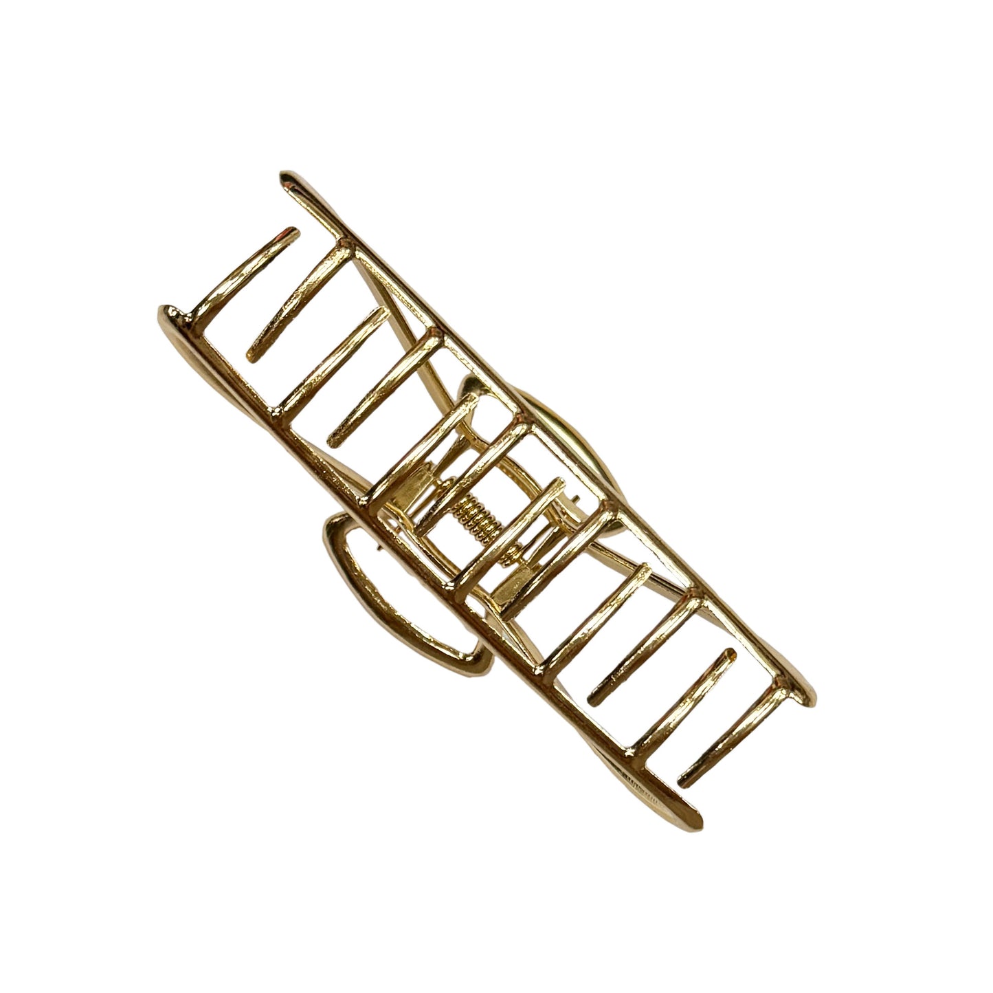 Simple Half-Moon Metal Hair Claw Clip