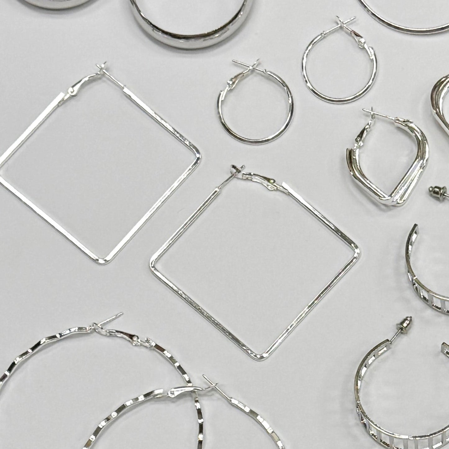 Multi-Pair Hoop Earrings