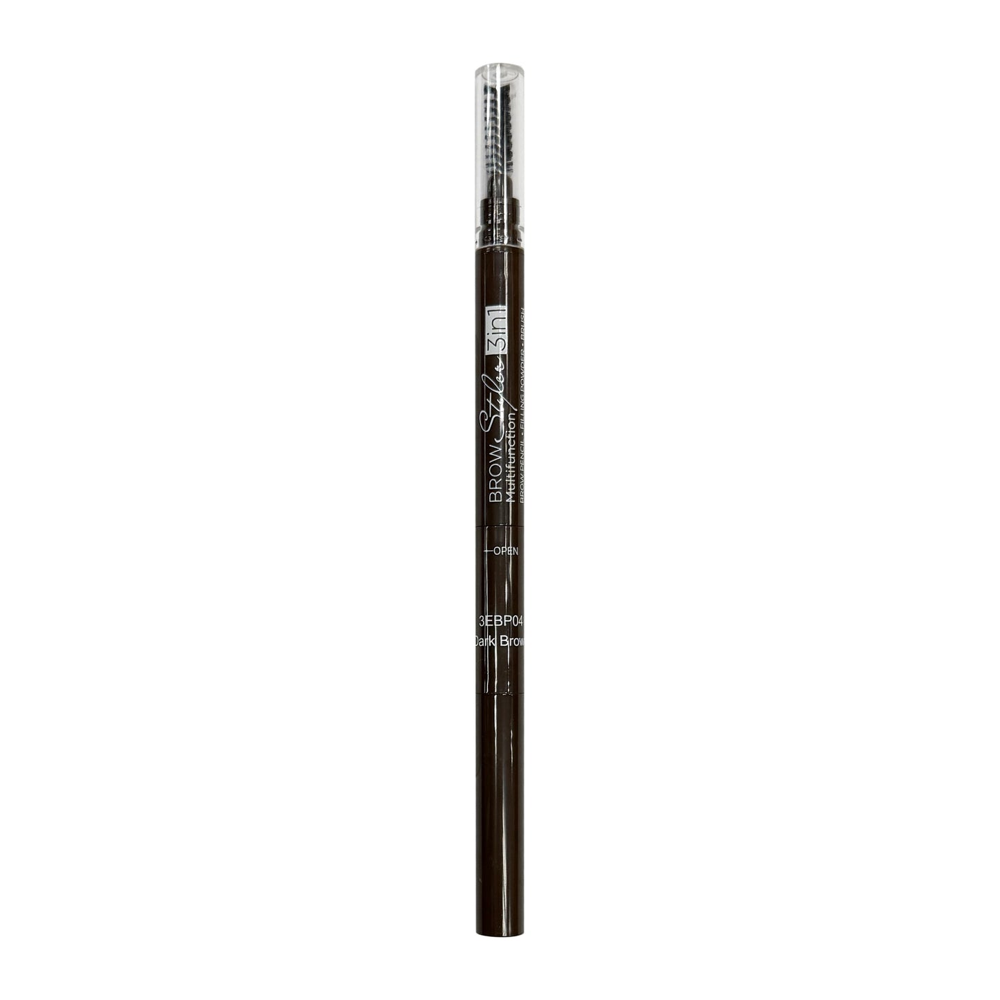 Nabi Retractable 3-in-1 Brow Pencil with Filling Powder & Brush