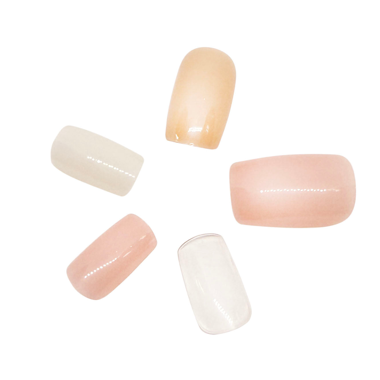 96 pc Bulk Acrylic Nails Various Sizes
