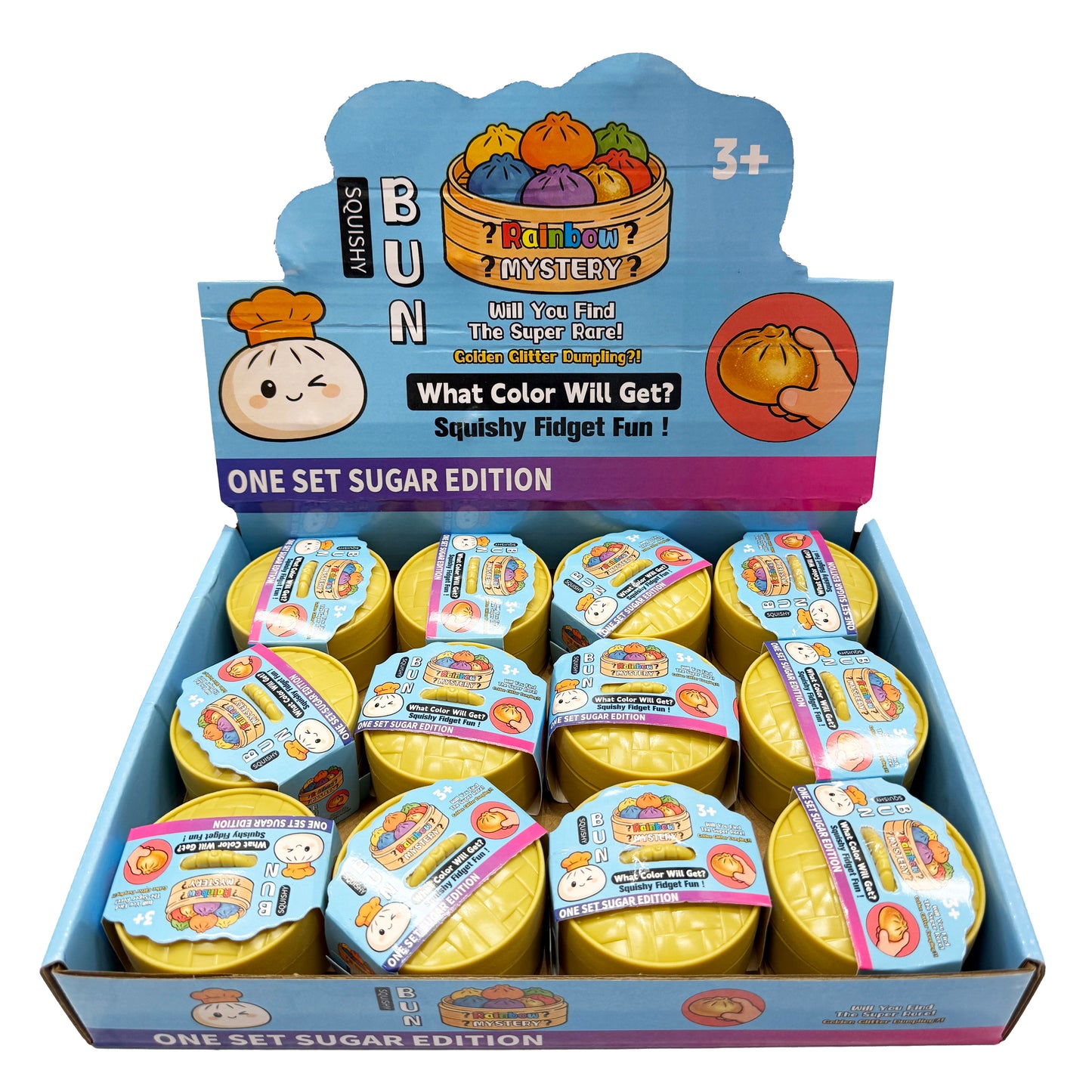 Mini Squishy Dumpling with Orbeez Mystery Surprise