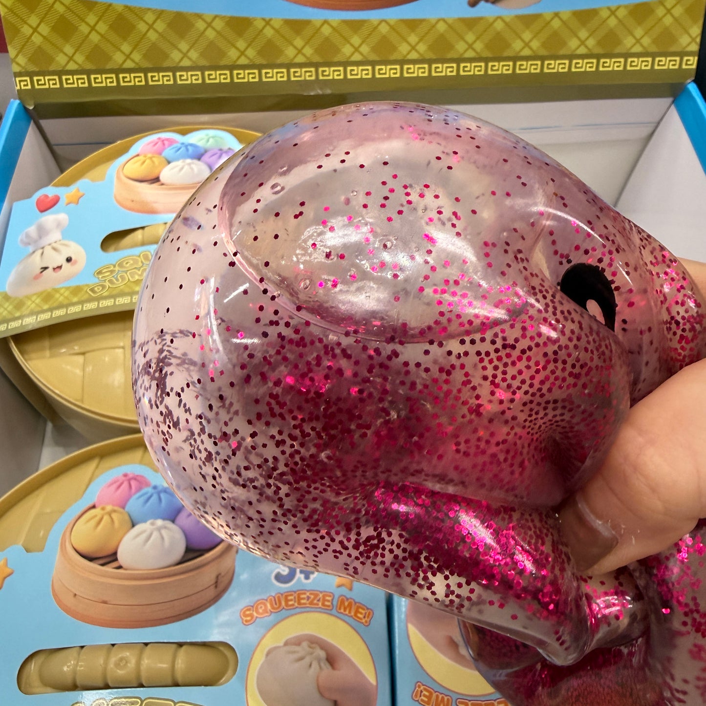 Jumbo 5.5 inches Squishy Dumpling Mystery Surprise
