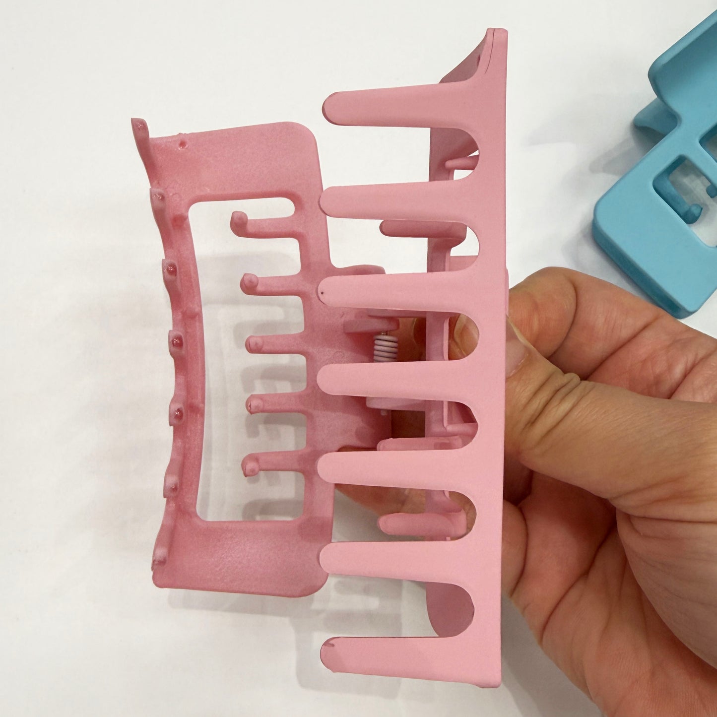 Double Hold Rectangular Hair Claw Clip