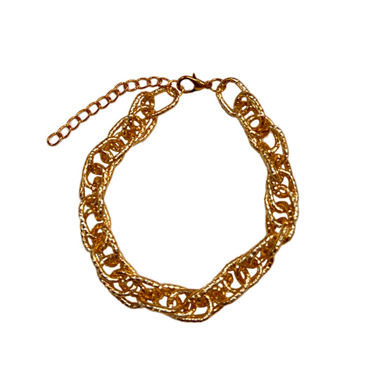 Gold Chain Bracelet - DOUBLE CHAINS