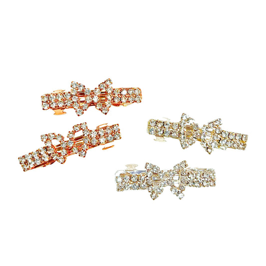 Butterfly Shaped Hair Clips - Set of Two