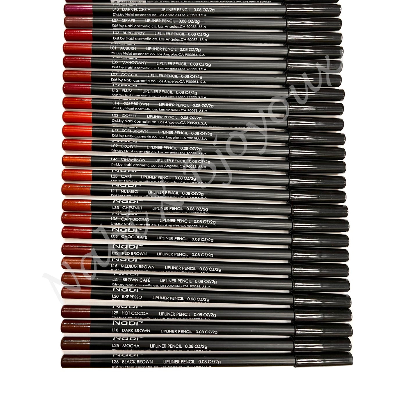 Nabi Lip Liner Pencil Set of 54