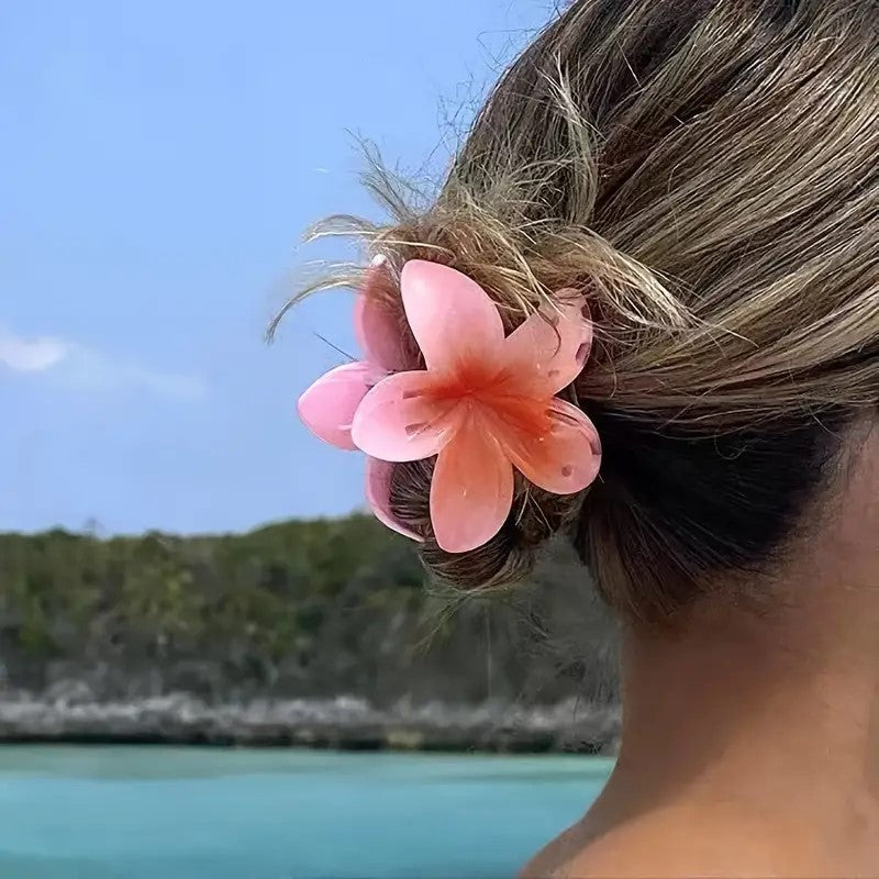 FUN SUMMER Hawaii Flower Hair Clips