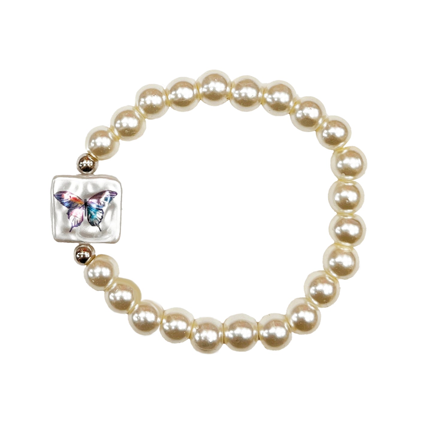 Beaded Bracelet - BUTTERFLY LOVE