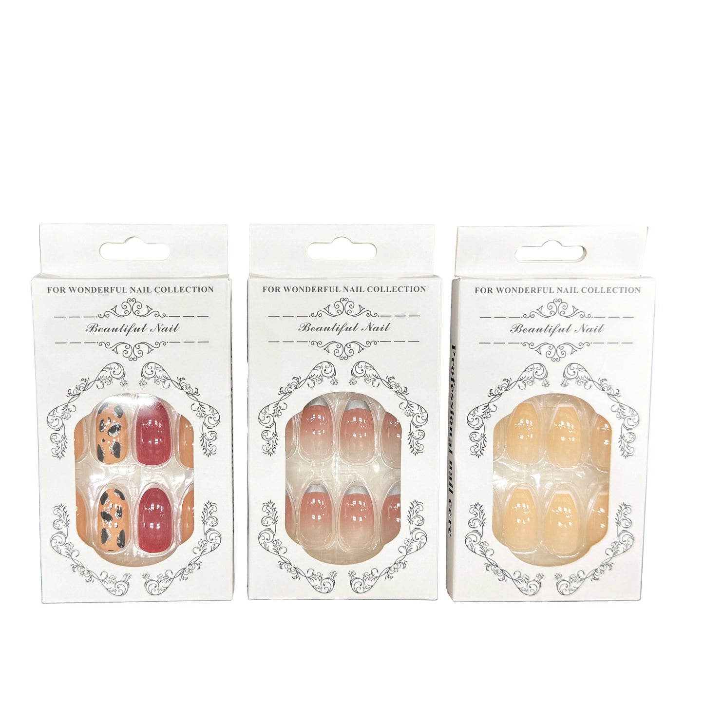 Press-on Nails (Silver Tip)