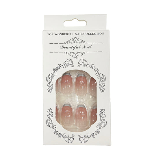 Press-on Nails (Silver Tip)
