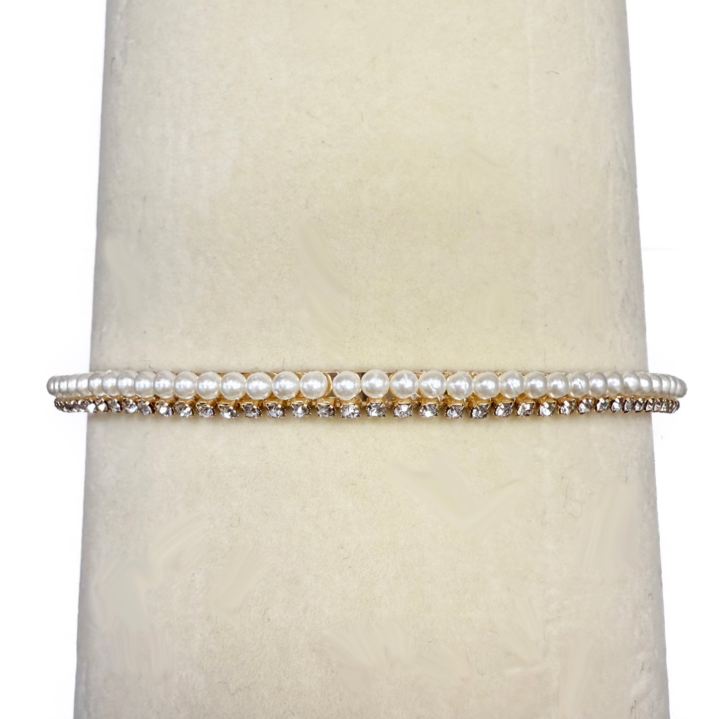 Pearl & Rhinestone Headband