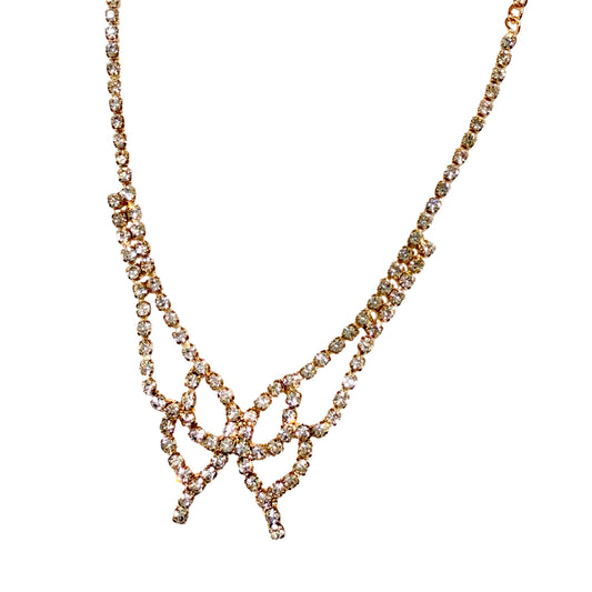 Butterfly Jewelry Set (Necklace & Stud Earrings)