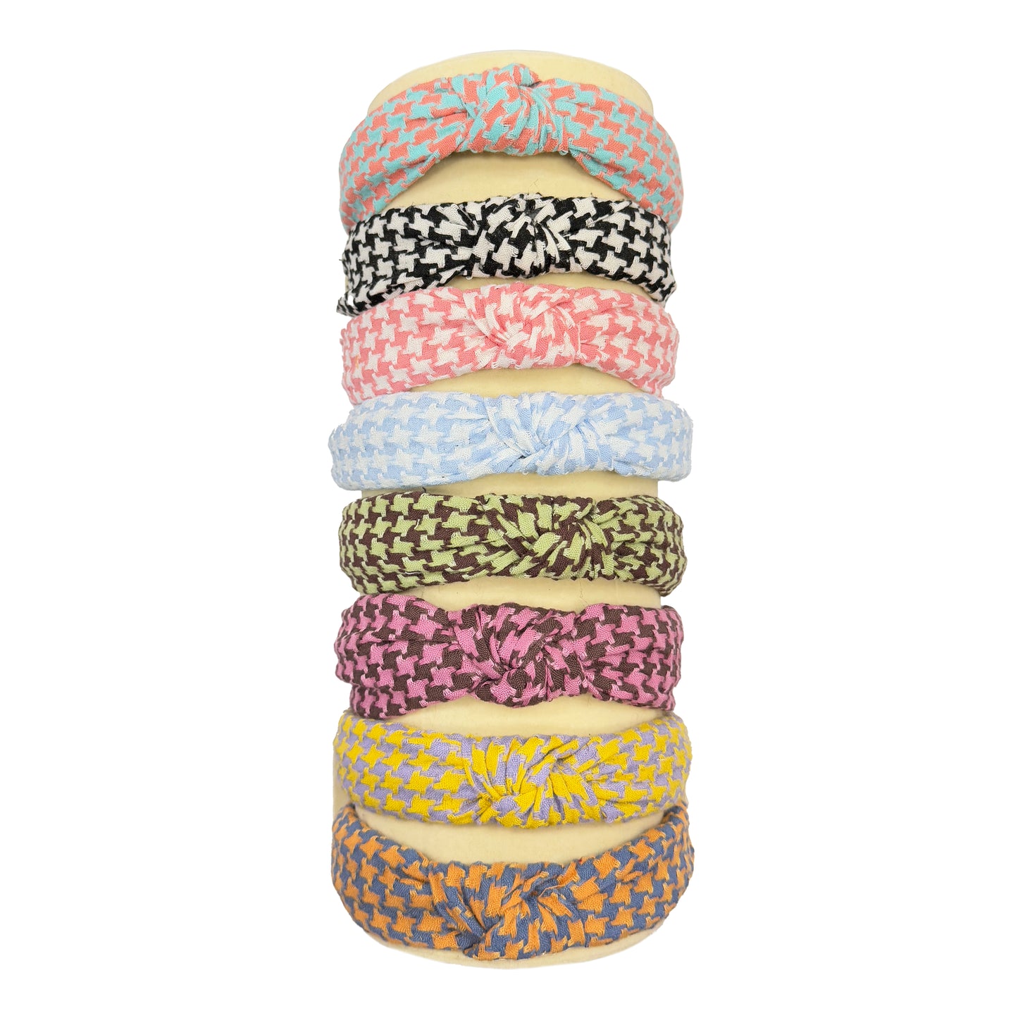 Thick Fabric Checkered Headband