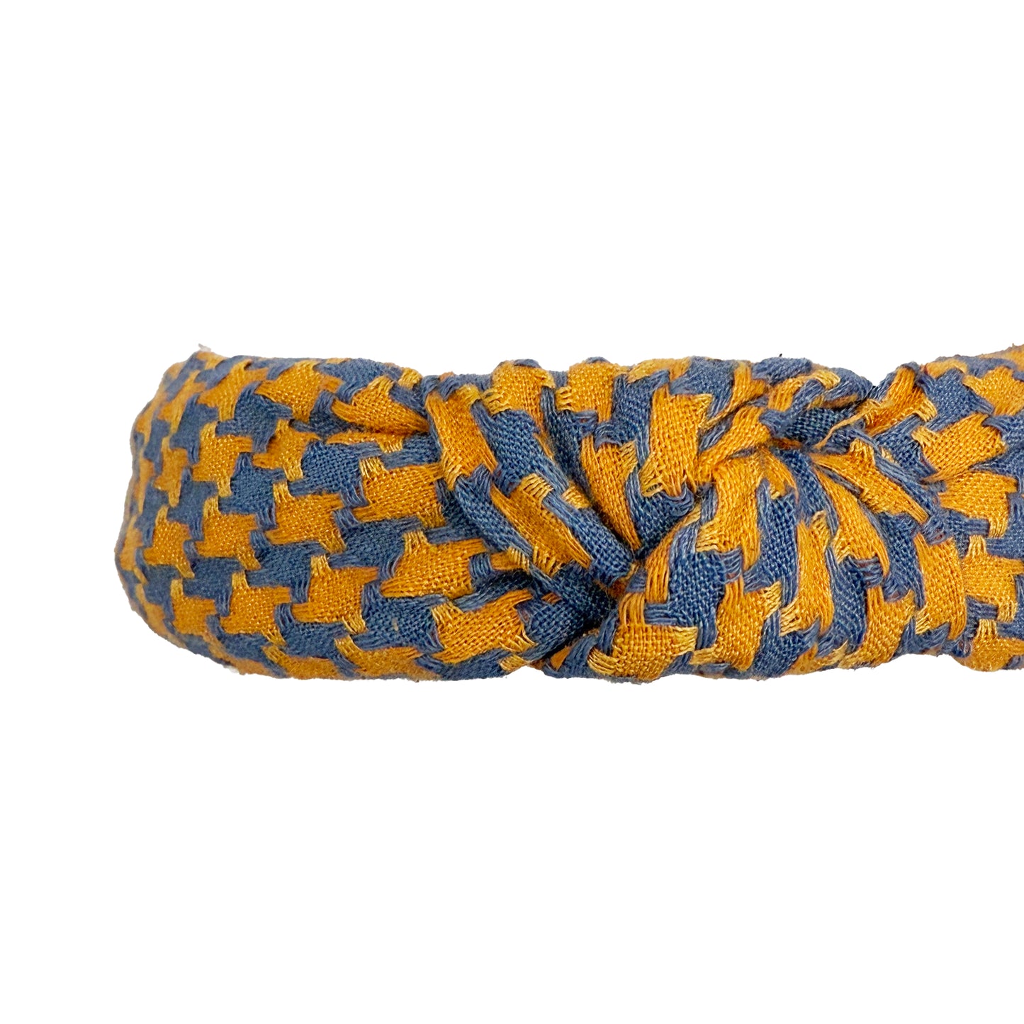 Thick Fabric Checkered Headband