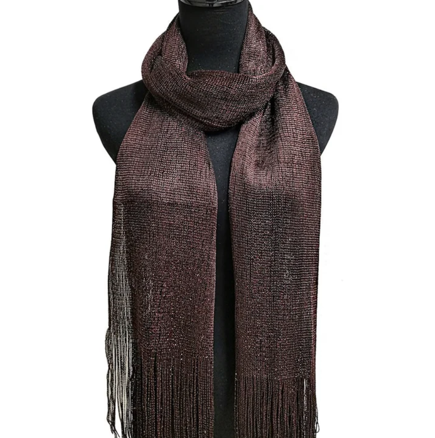 Mesh Net See-Through Shawl Scarf Cover-Up Wrap