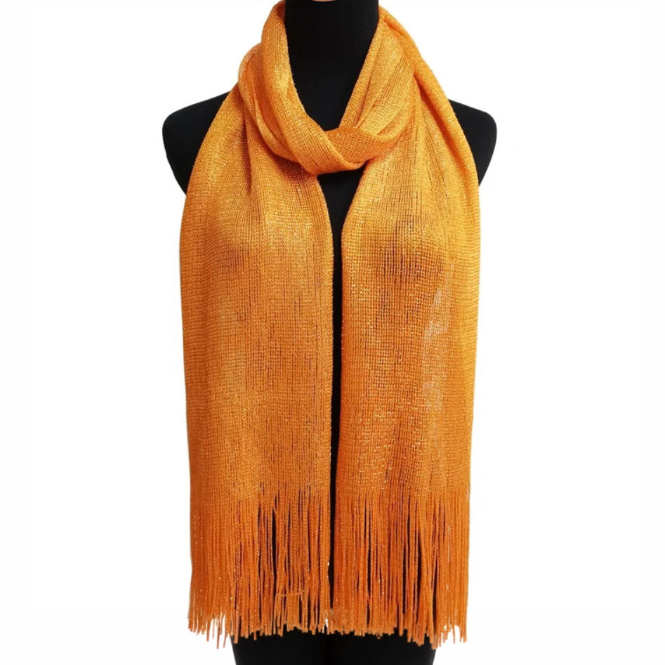 Mesh Net See-Through Shawl Scarf Cover-Up Wrap