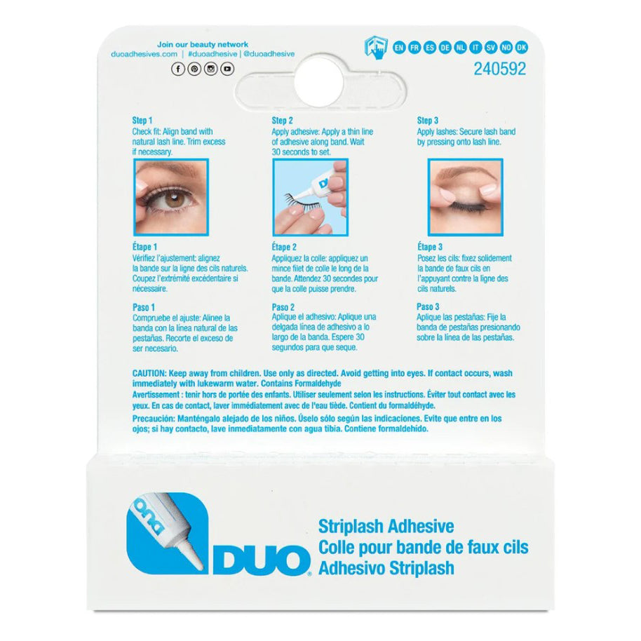 DUO Striplash Adhesive Eyelash Glue "Blue"