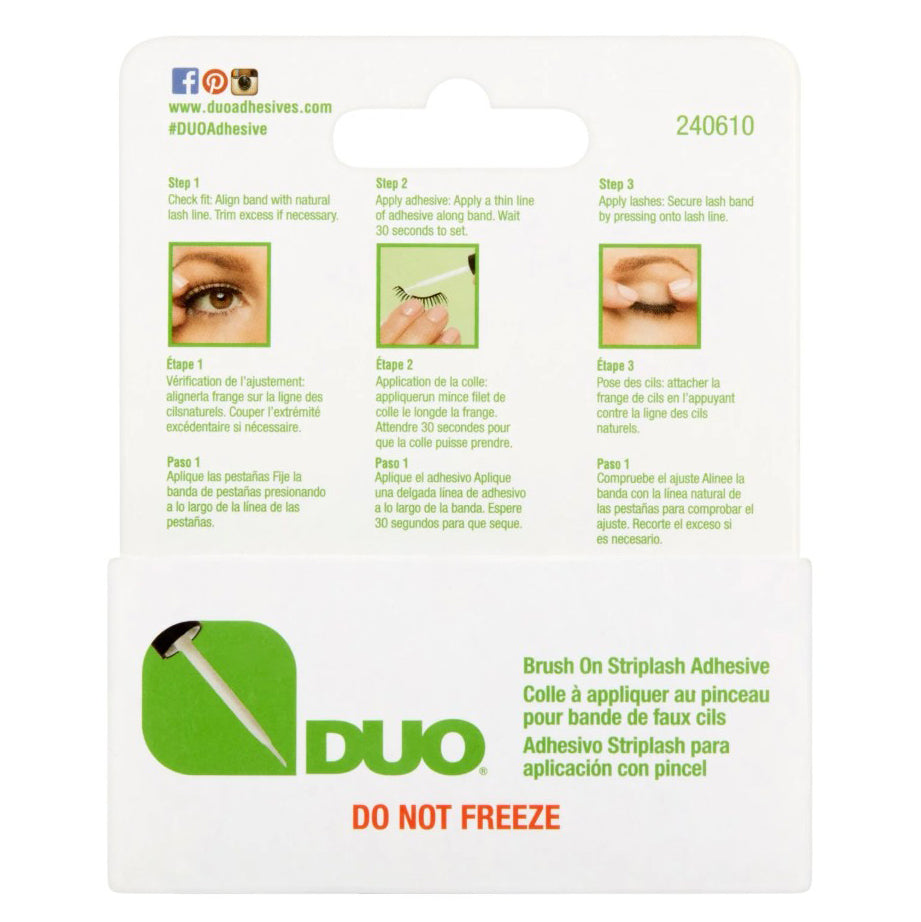 DUO Brush On Striplash Adhesive Eyelash Glue "Green"