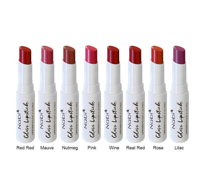 Nabi Gloss Lipsticks - Set of 8