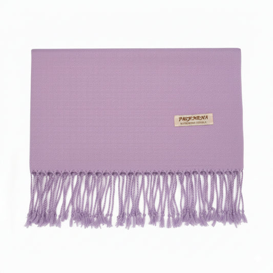 Solid Pashmina Shawl Scarf