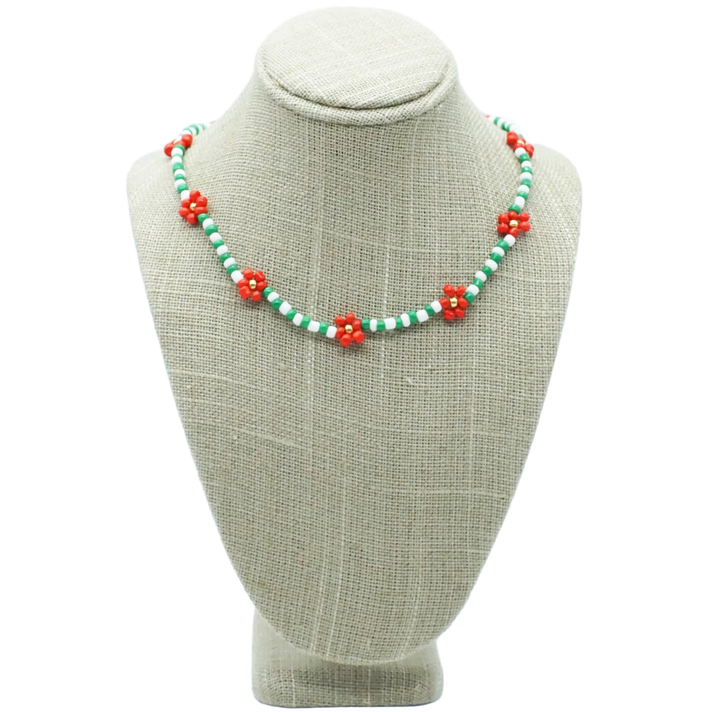 Holiday Flower Necklace - XMAS BOUQUET
