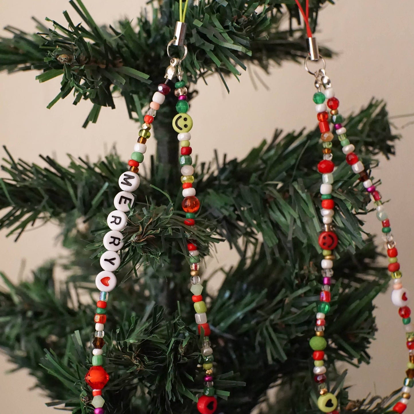 Holiday Phone Charm / Phone Strap - PHONE ORNAMENT