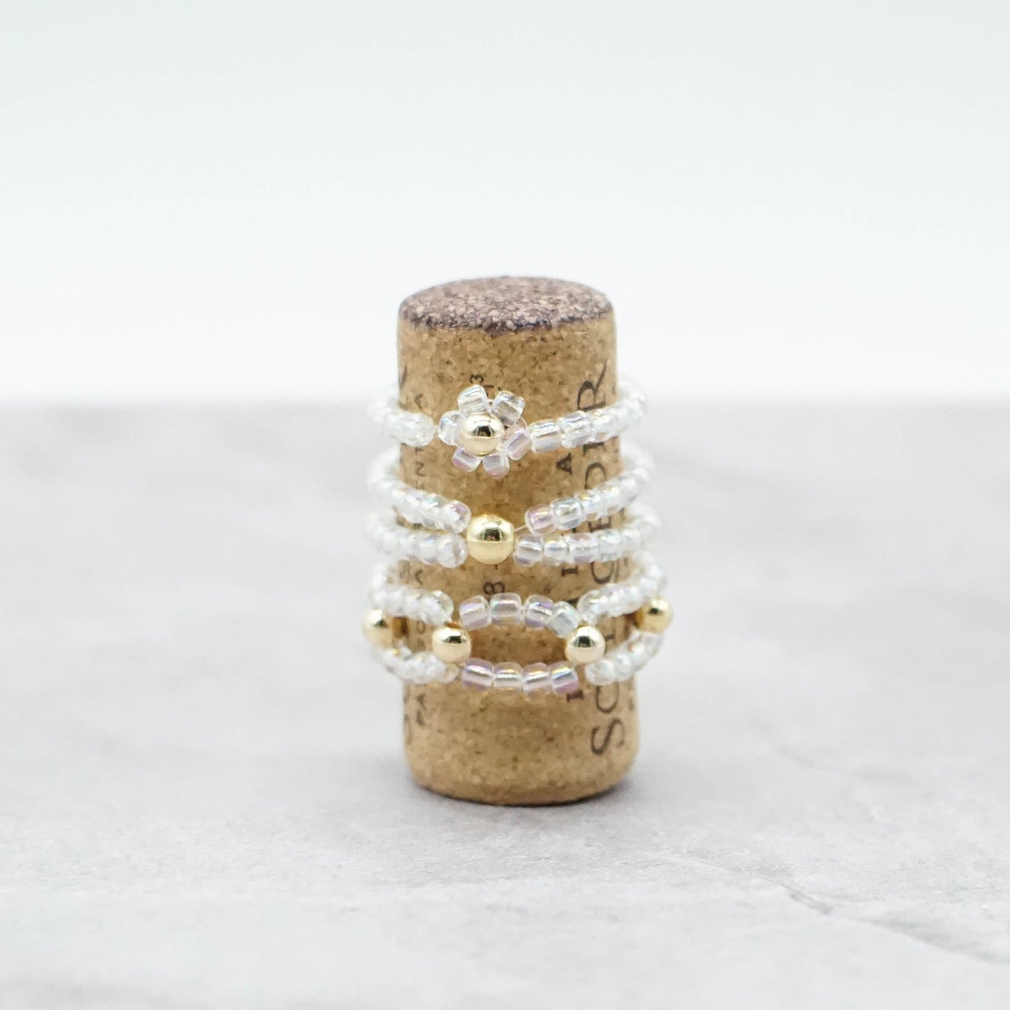 Beaded Ring Set - THE HOLIDAY EVE SET