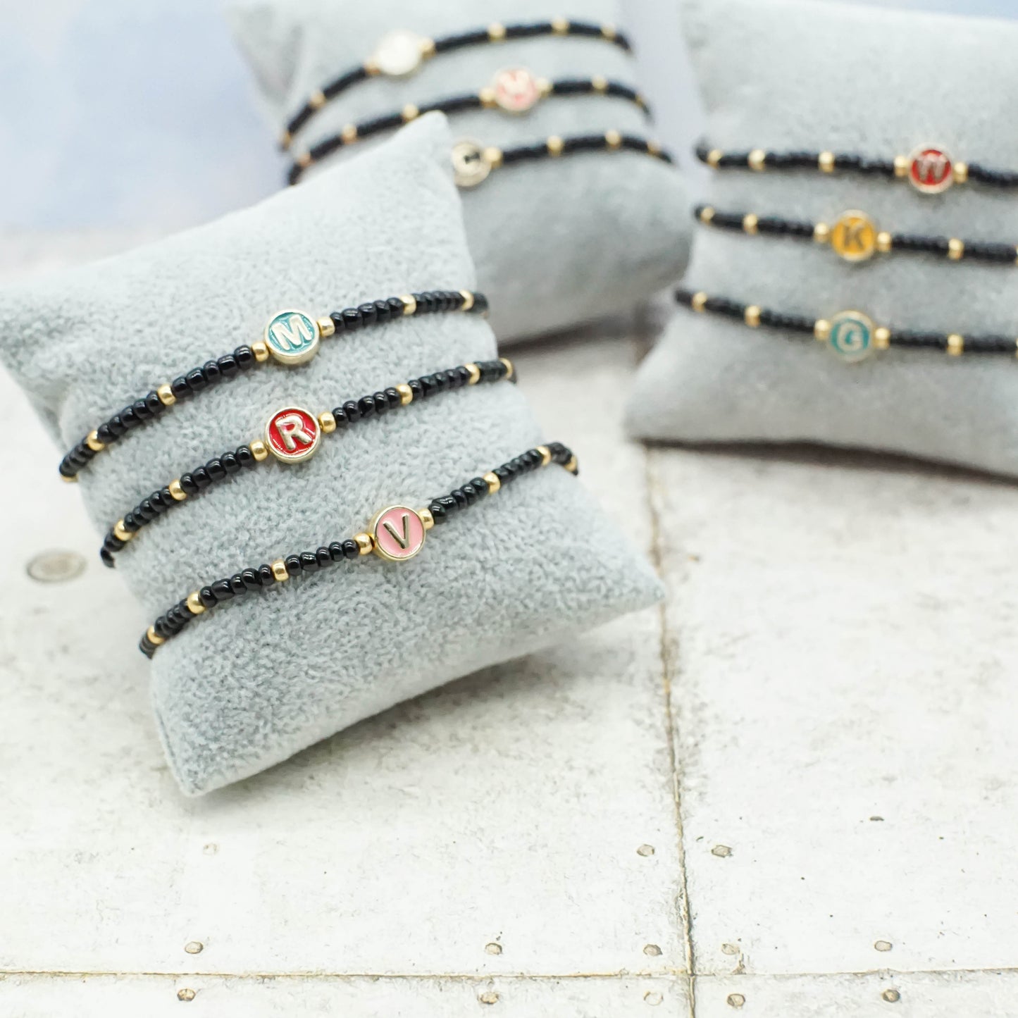 Name Initial Bracelet - ABC