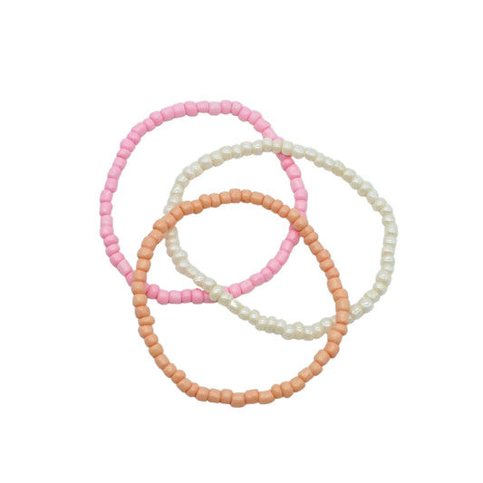 Beaded Bracelet Set - LOVE BLOOMS