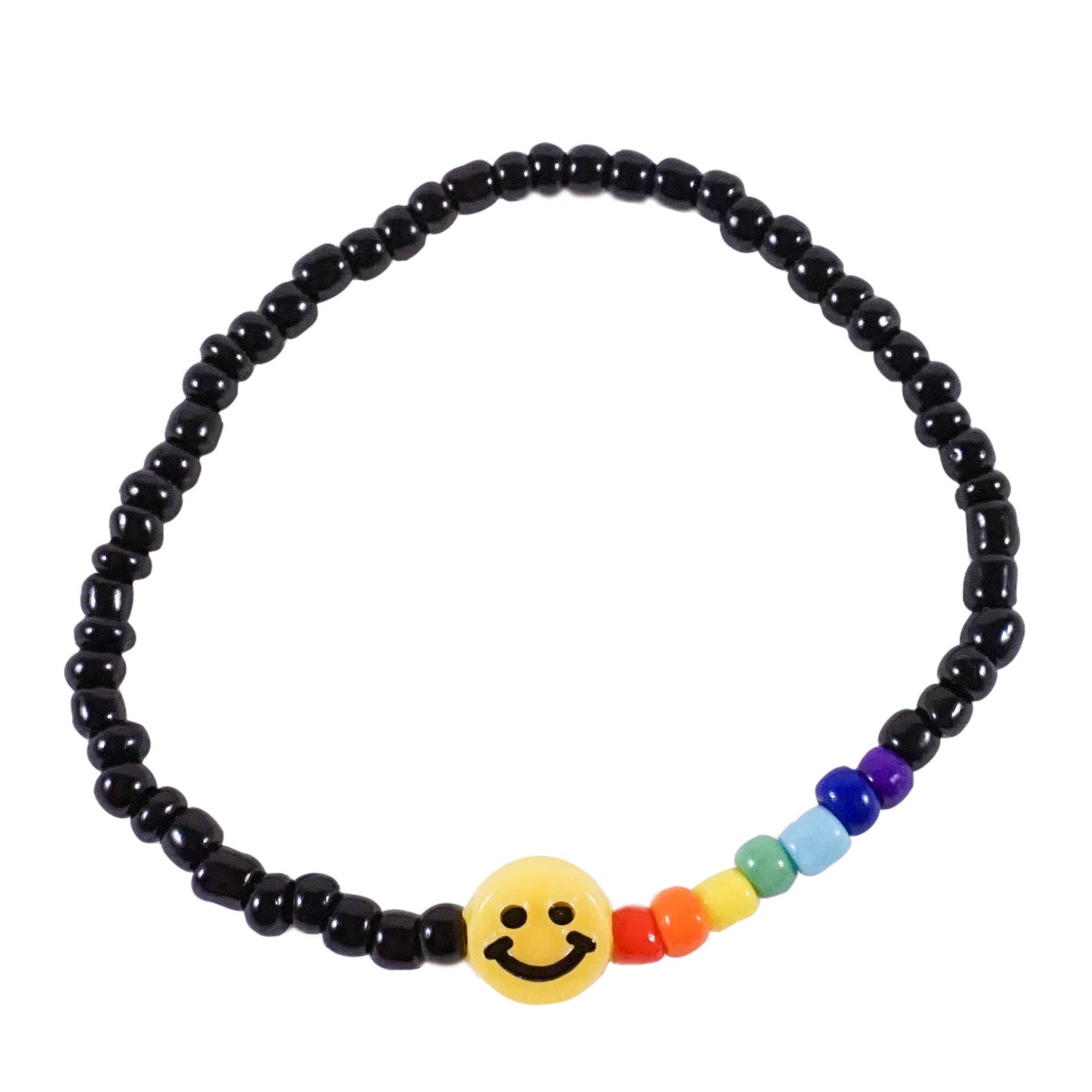 Rainbow hot sale bead bracelet