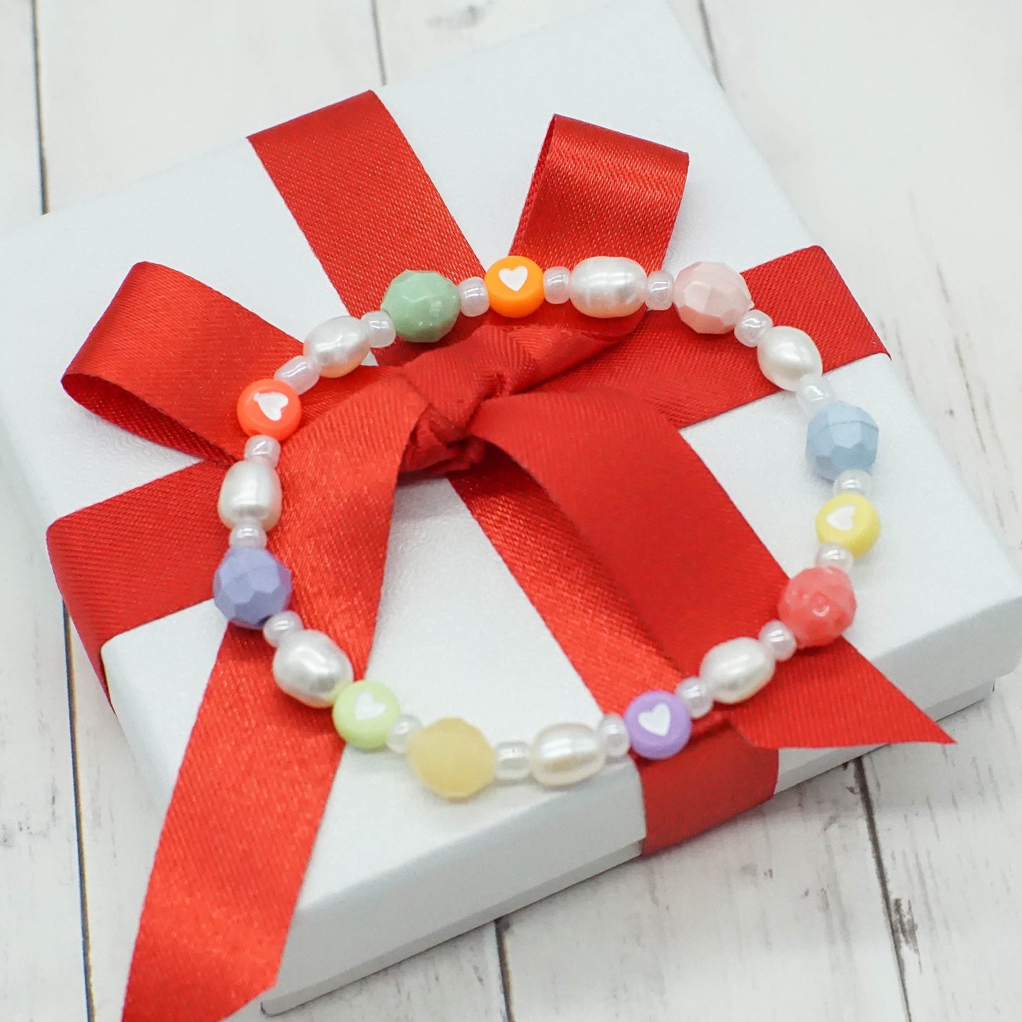 Beaded Bracelet - ONLY HAPPY VIBES