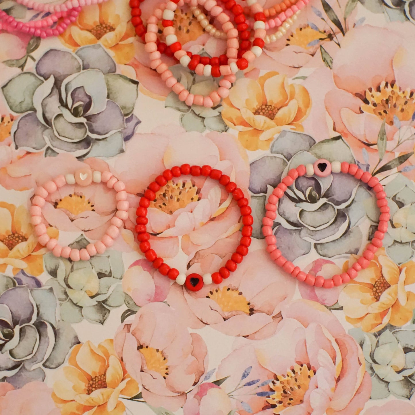 Beaded Bracelet - L FOR LOVE