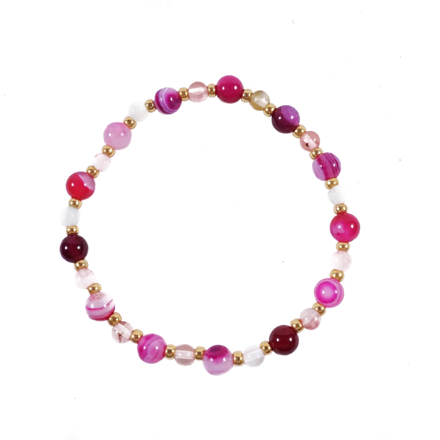 Gemstone Bracelet - MAGENTA GALAXY