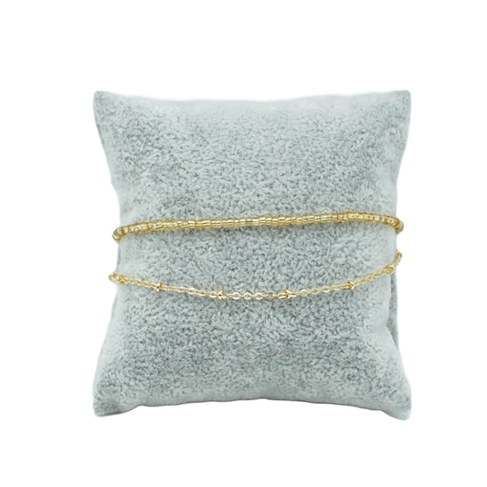 Chain & Beads Bracelet - TWO 4 ONE