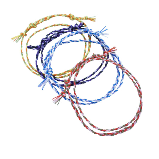 Braided Bracelets/Anklets - SUMMER VACAY