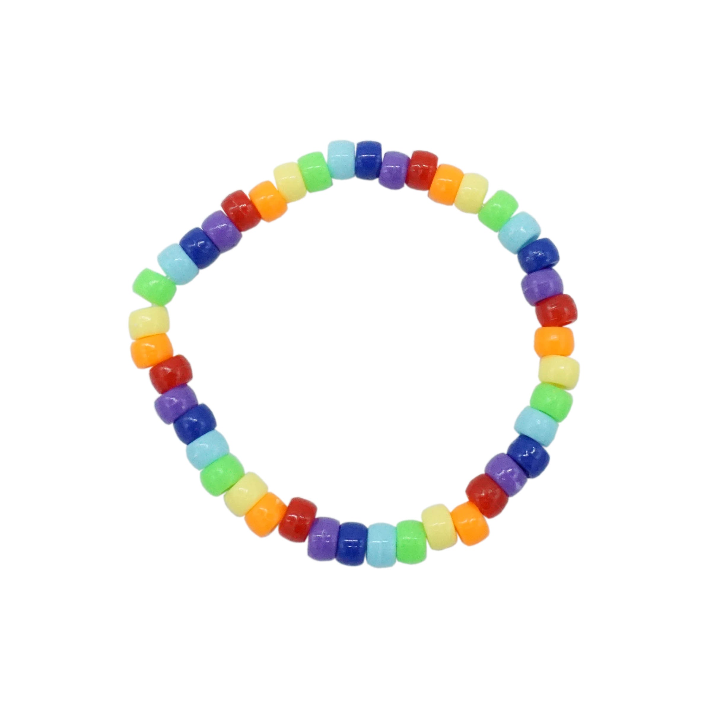 Pony Beads Bracelet - RAINBOWNY – Bjoyoux