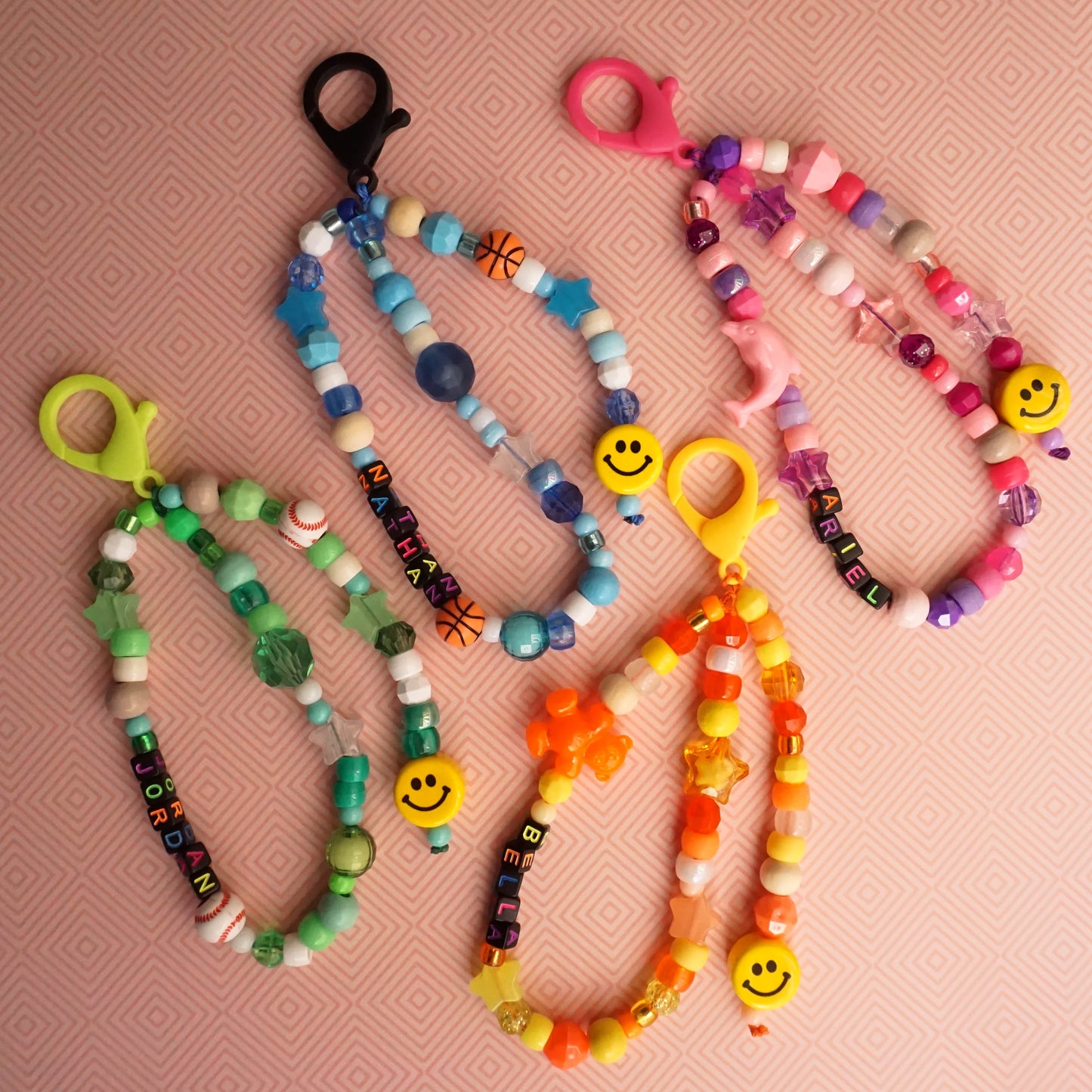 Bag Tag / Backpack Tag / Backpack Charm - TEDDY BEAR