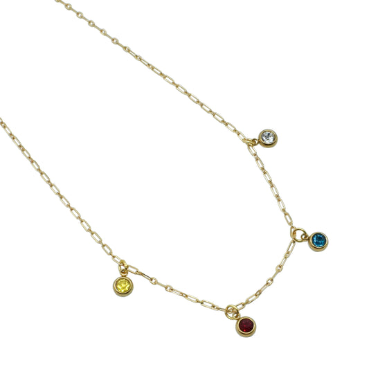 Birthstone Necklace- MY BESTIES NECKLACE