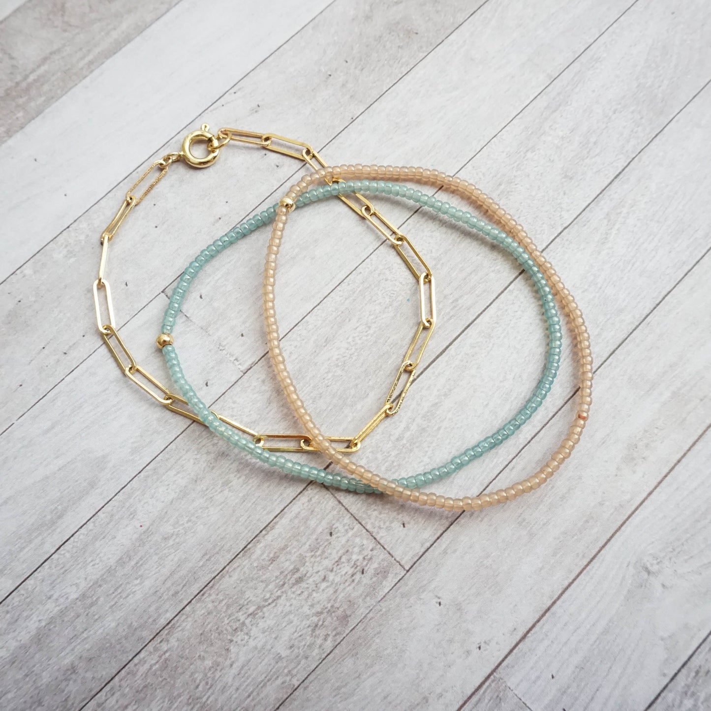 Gold Chain Bracelet - DAINTY GOLDY