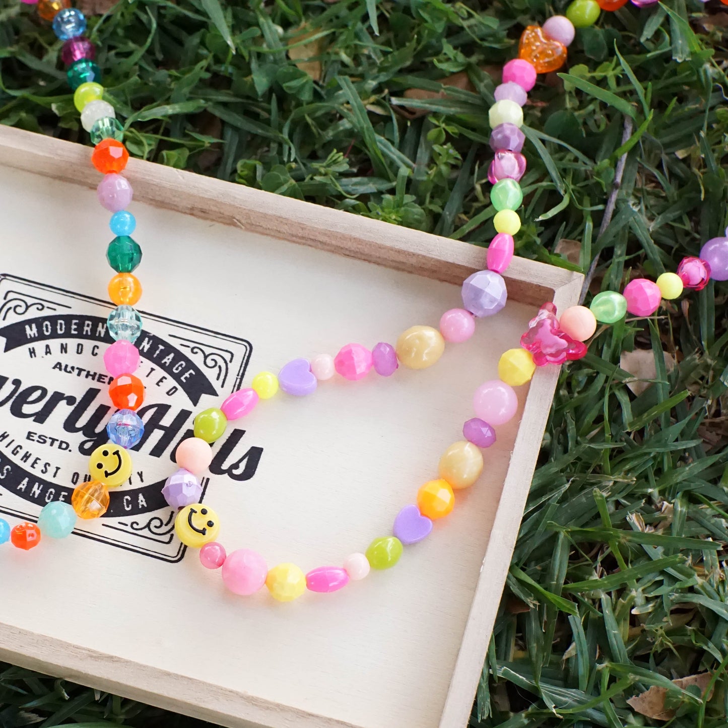 Colorful Necklace - PASTEL BUBBLES