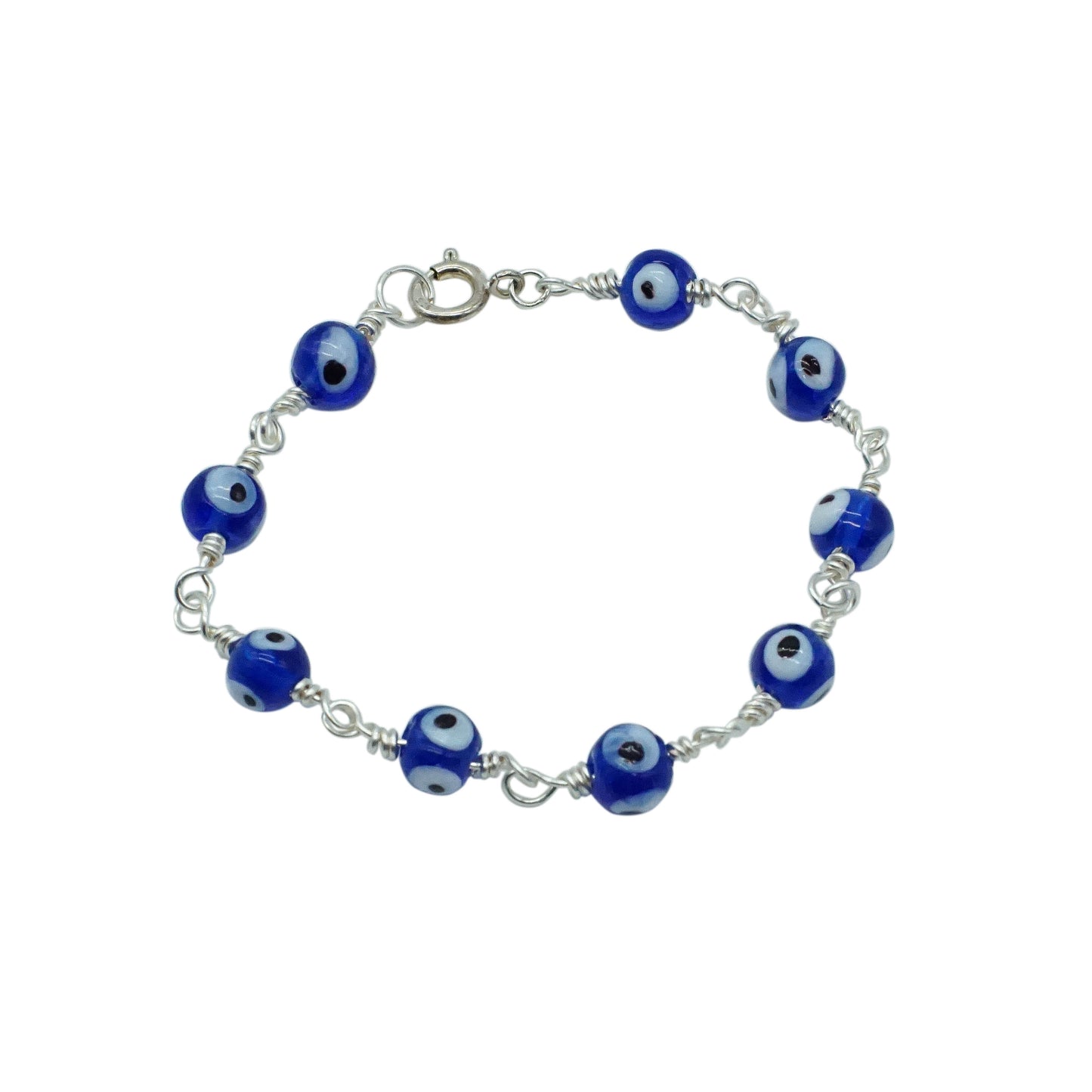 Wired Evil Eye Bracelet - EVILSILVER