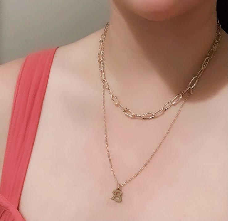 Gold Chain Necklace - SHINING LINKS