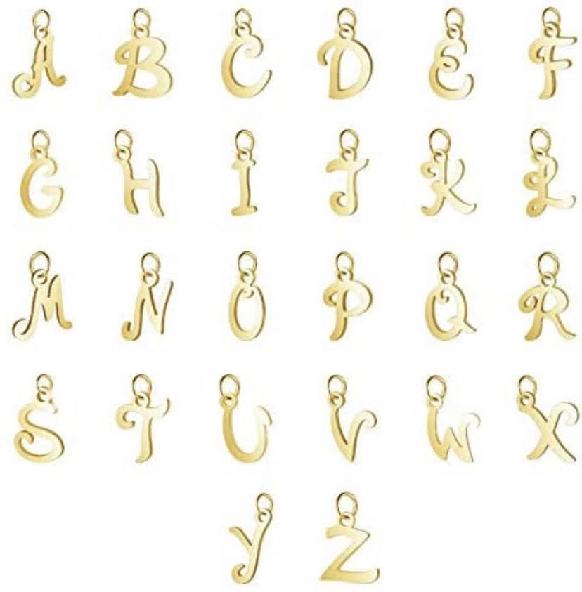 Gold Chain Initial Mask Strap / Glasses Holder