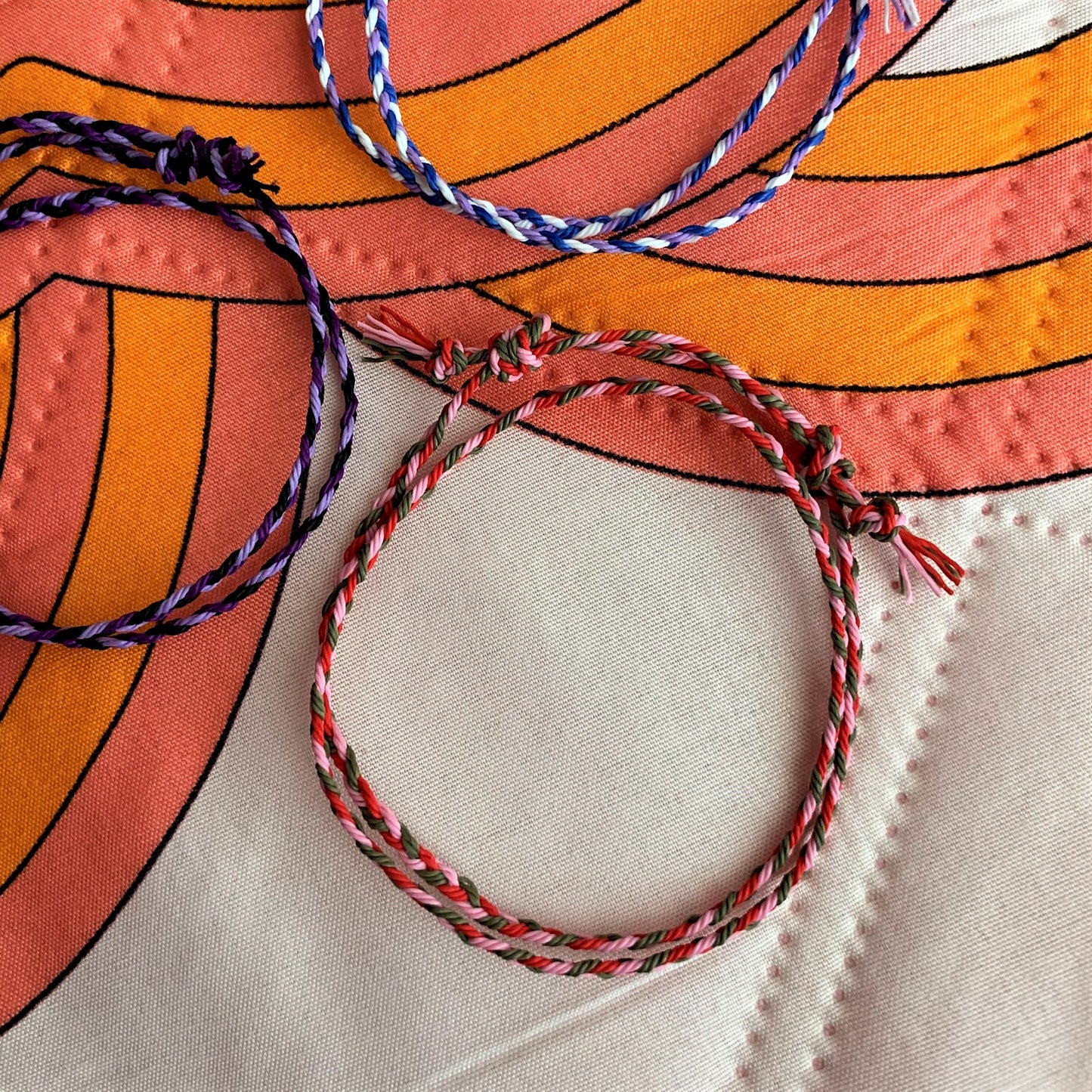 Braided Bracelets/Anklets - SUMMER VACAY
